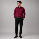 Men’s Formal/Casual Shirt Maroon
