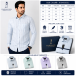 Light Blue Striped Shirt - Image 2